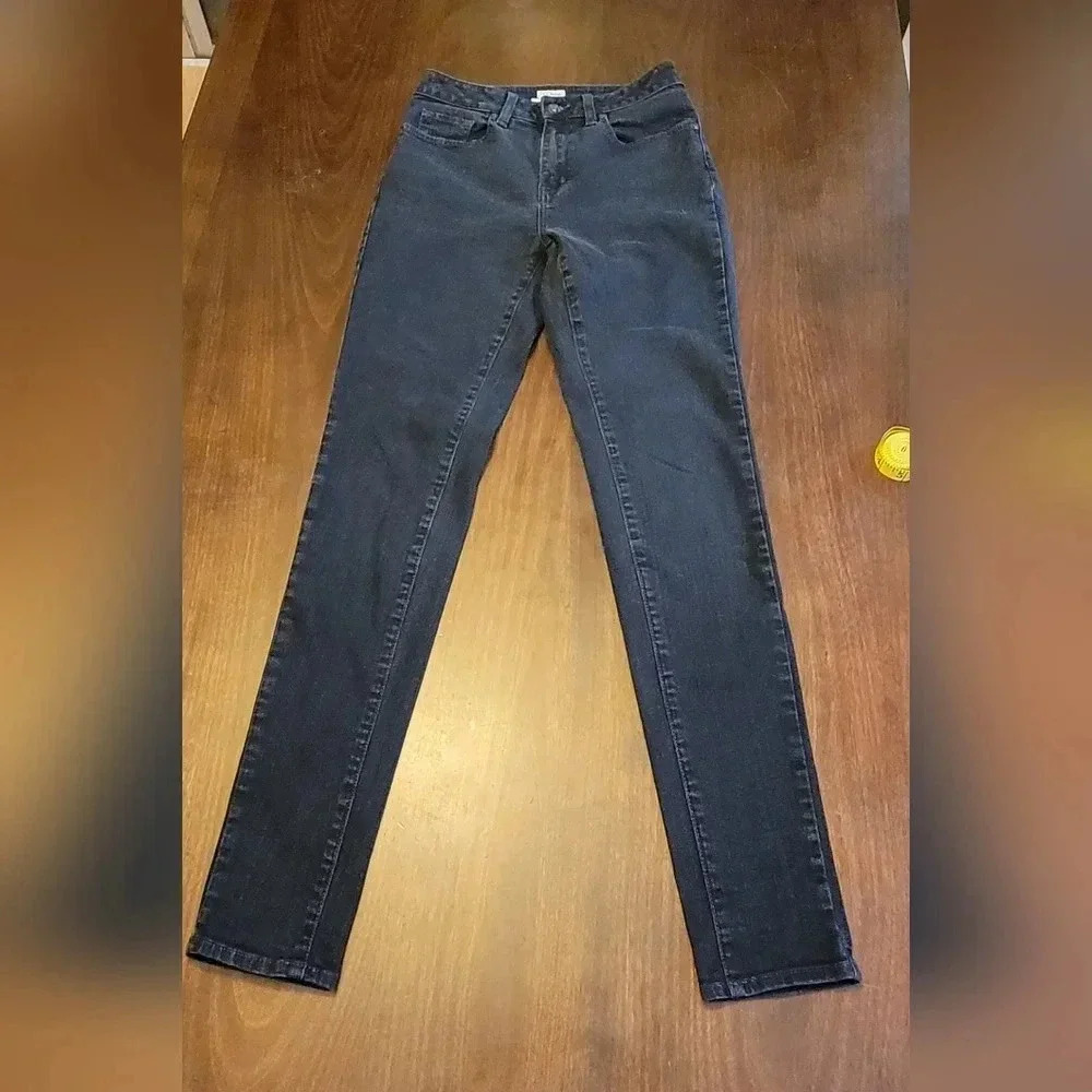 L.L. Bean Classic Fit Women's Black Jeans Size 2 MT‎